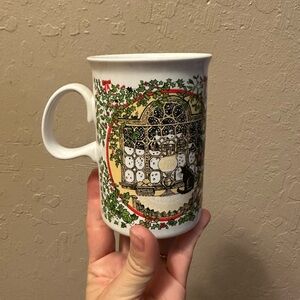 Vintage Dunoon Christmas mug